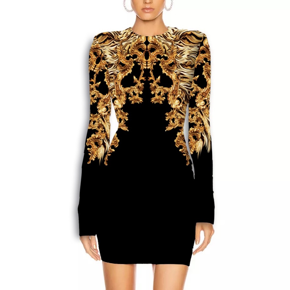 🐆 LEOPARD WING MINI DRESS